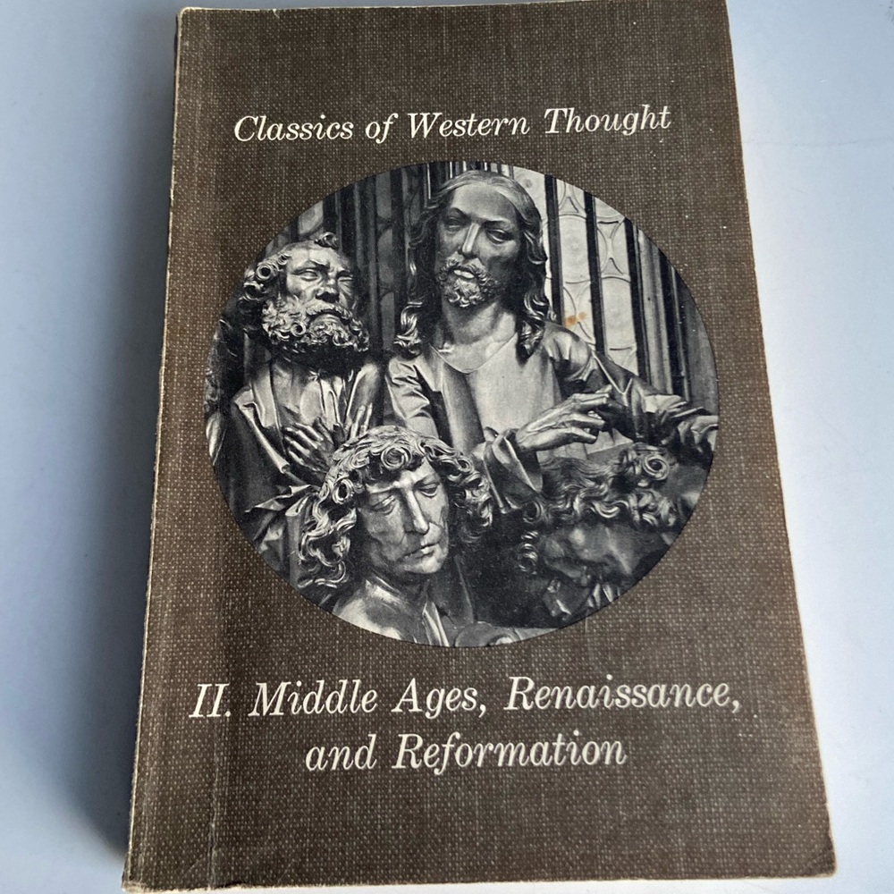 Classics of Western Thought Vintage Softcover Book